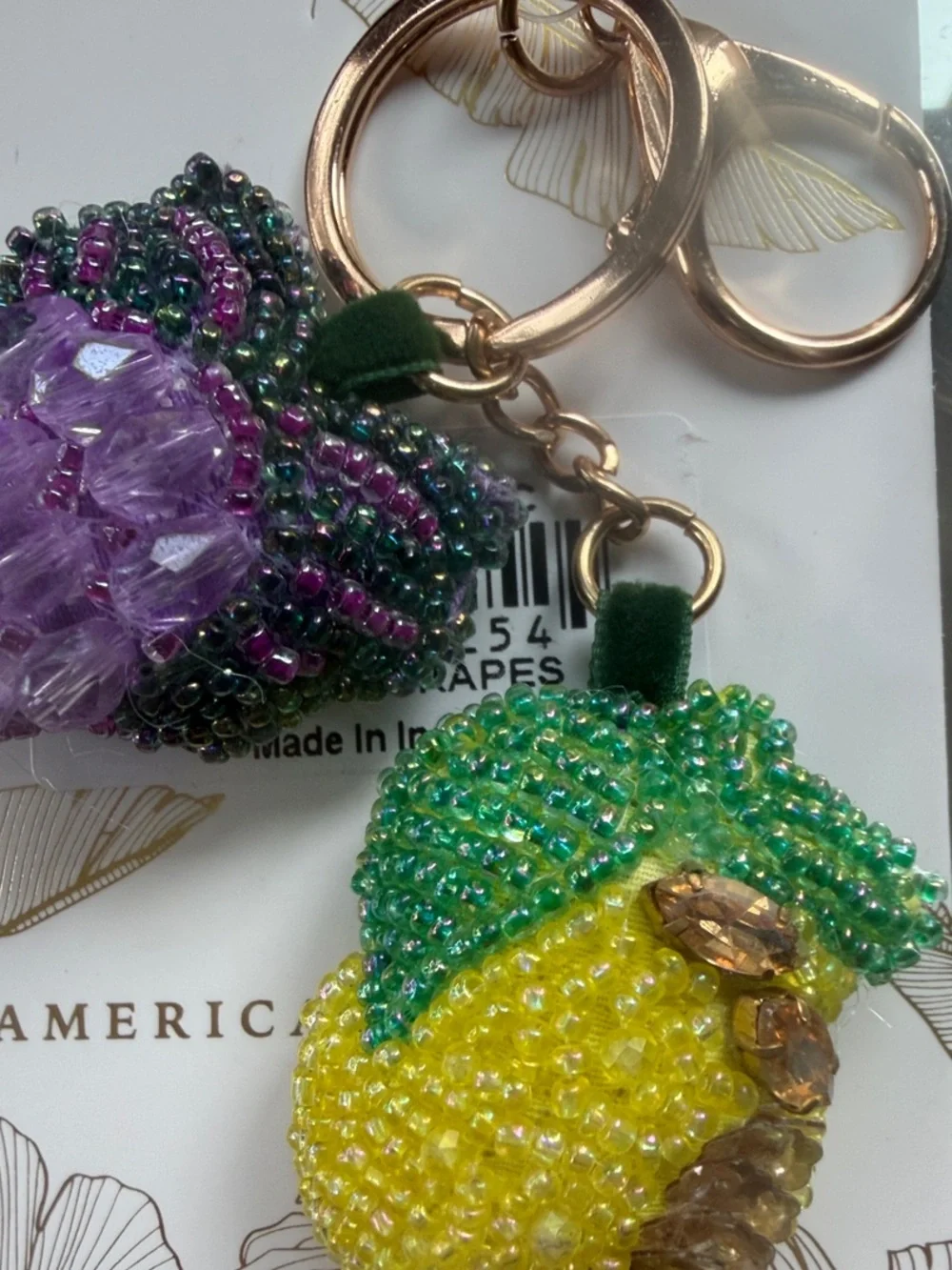 Bag charms Brand new
